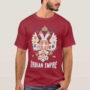 Serbiskt imperium t shirt