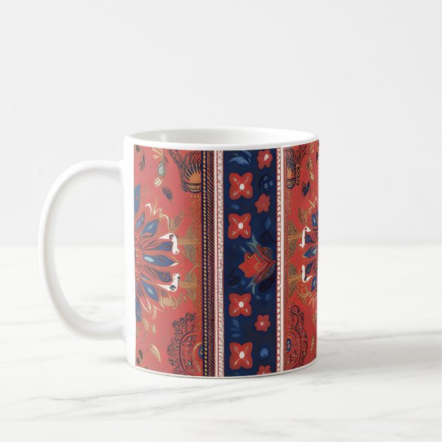 Serbiskt mattmönster 7 kaffemugg (Vänster)