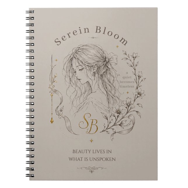 Serein Bloom Anteckningsbok (Framsidan)