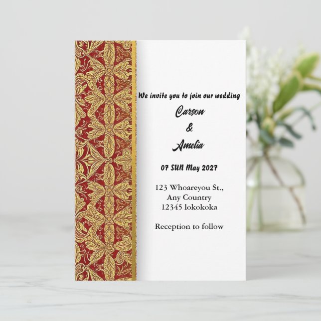 "Serenading Kärlek in VARJE DEBATT" Inbjudningar (Stående Fram)