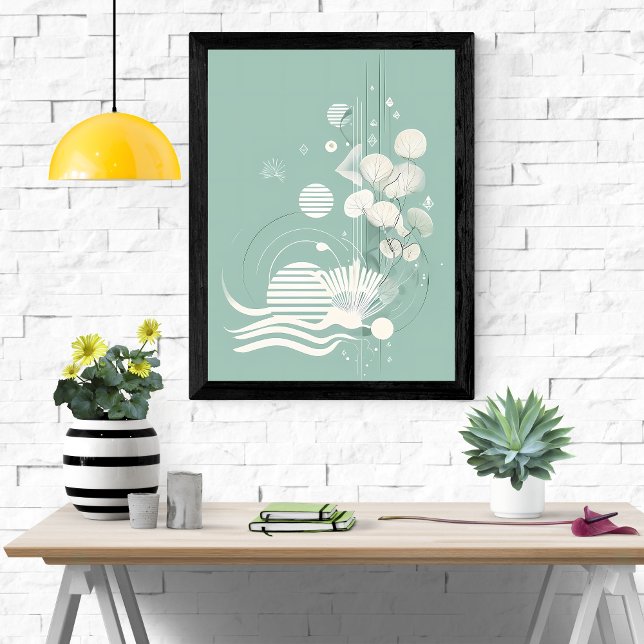 Serenärhet - Abstraktens Blommigt Poster (Skapare uppladdad)