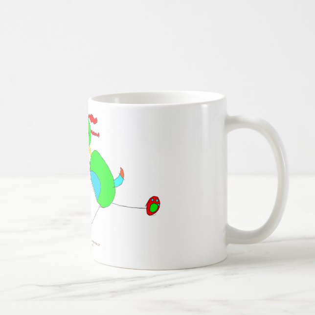 Serenas katt- och hundjakt kaffemugg (Höger)