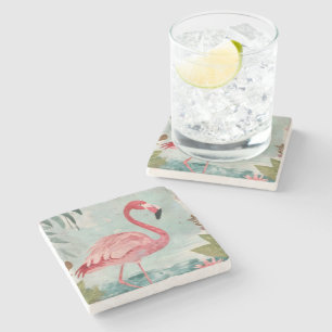 Serenat i Rosa: A Flamingos Paradise Stenunderlägg