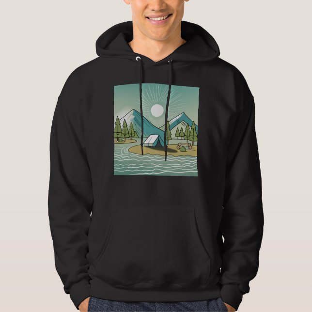 Serenbergscampingplats Hoodie (Framsida)