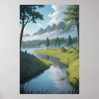 Serenbergsfloden Poster
