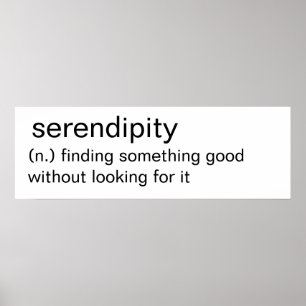 Serendipitet - minimalistisk väggkonst