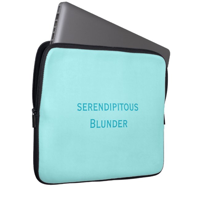 Serendipitous Blunder Electronics Bag Laptop Fodral (Framsidan Höger)
