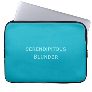 Serendipitous Blunder Electronics Bag Laptop Fodral