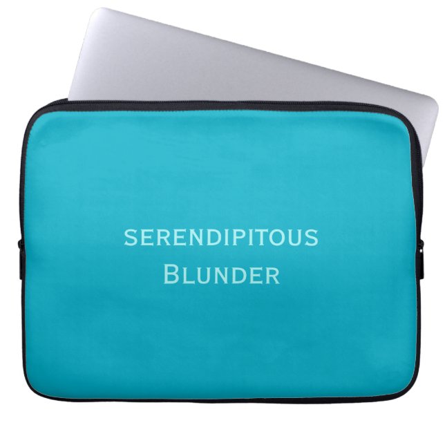 Serendipitous Blunder Electronics Bag Laptop Fodral (Framsidan)