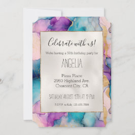 Serendipity Crystal Blue Inbjudningar