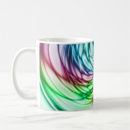 Serendipity | Multifärgad Fractal Art Kaffemugg
