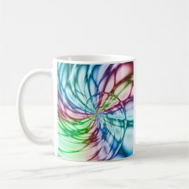 Serendipity | Multifärgad Fractal Art Kaffemugg