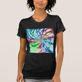 Serendipity | Multifärgad Fractal Art T Shirt
