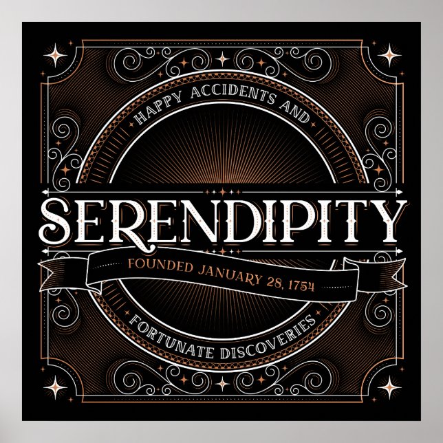 Serendipity Square Poster (24x24) (Framsidan)