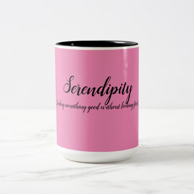 Serendipity Two-Tone Coffee Mugg (Center)