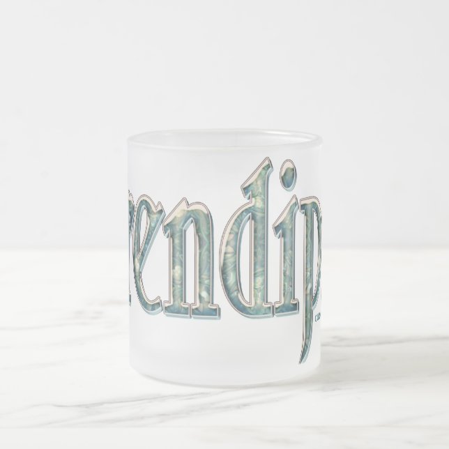 Serendipitymugg Frostad Glasmugg (Center)