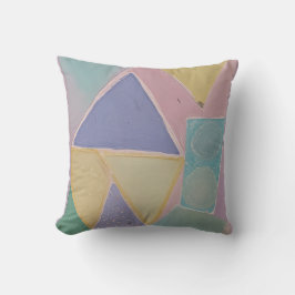 Serene Abstracts: A Pastel Dream Kudde