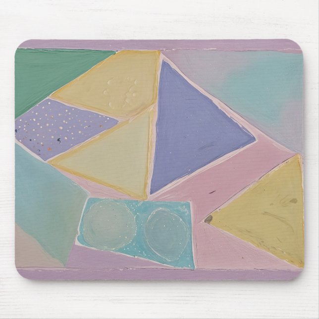 Serene Abstracts: A Pastel Dream Musmatta (Framsidan)