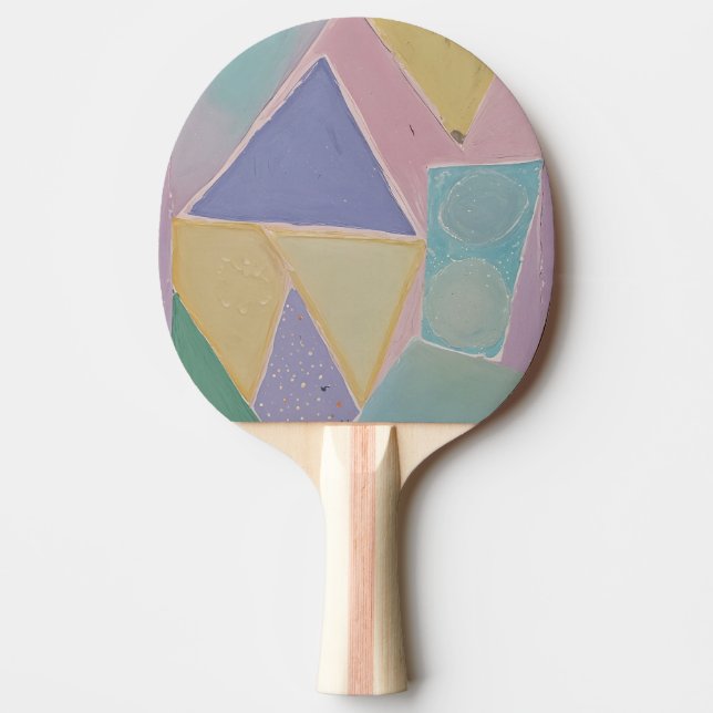 Serene Abstracts: A Pastel Dream Pingisracket (Framsidan)