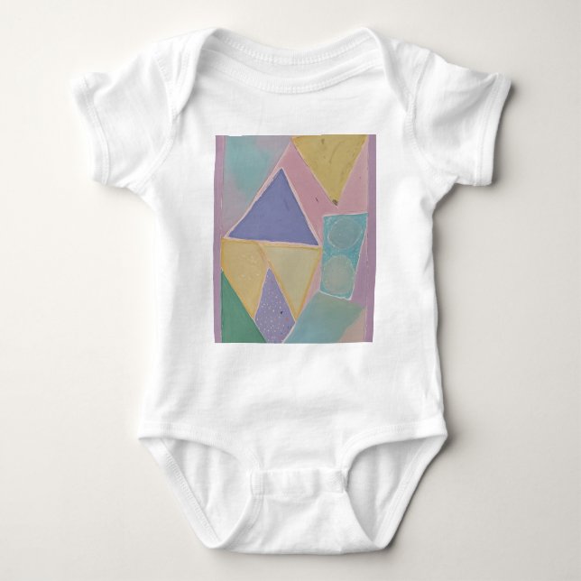 Serene Abstracts: A Pastel Dream T Shirt (Framsida)