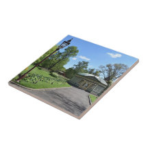 Serene Ballarat Botanical Gardens Ceramic Tile