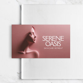 Serene Beauty Skincare, Massage, Spa Rosa Visitkort