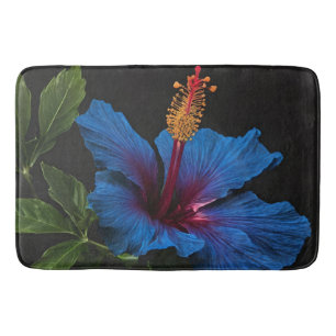 "Serene Bloom: Beauty of Blue Hibiscus Flowers Badrumsmatta