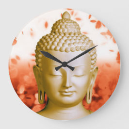Serene Buddha klocka