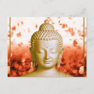 Serene Buddha-vykort Vykort