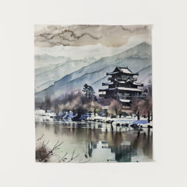 Serene Castle On Lake