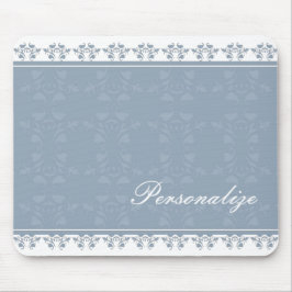 Serene Damask Gräns Mousepad Musmatta