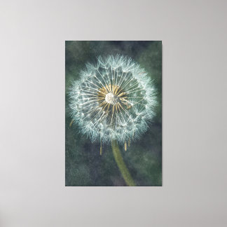 Serene Dandelion Canvas Art - tidslös naturskyddsi