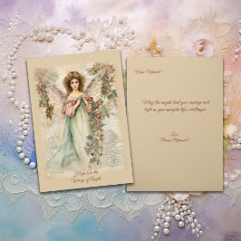 Serene Design Vintage-Stil Angel Kort