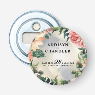 Serene Garden Wandeans: Pastel Blommigt Elegance Flasköppnare