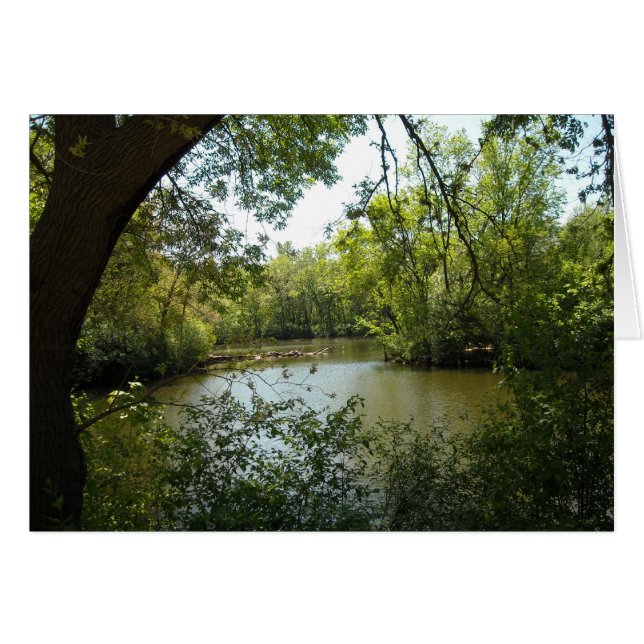 serene hälsningskort (Framsidan Horizontal)