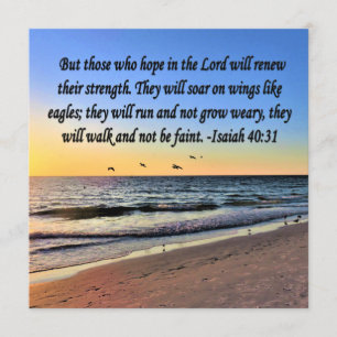 SERENE ISAIAH 40:31 SCRIPTURE DESIGN INBJUDNINGAR