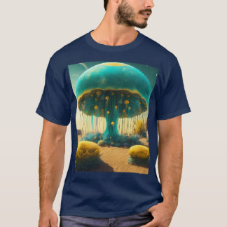 Serene Jellyfish Tranquilitet T-Shirt