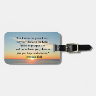 SERENE JEREMIAH 29:11 SUNRISE BAGAGEBRICKA