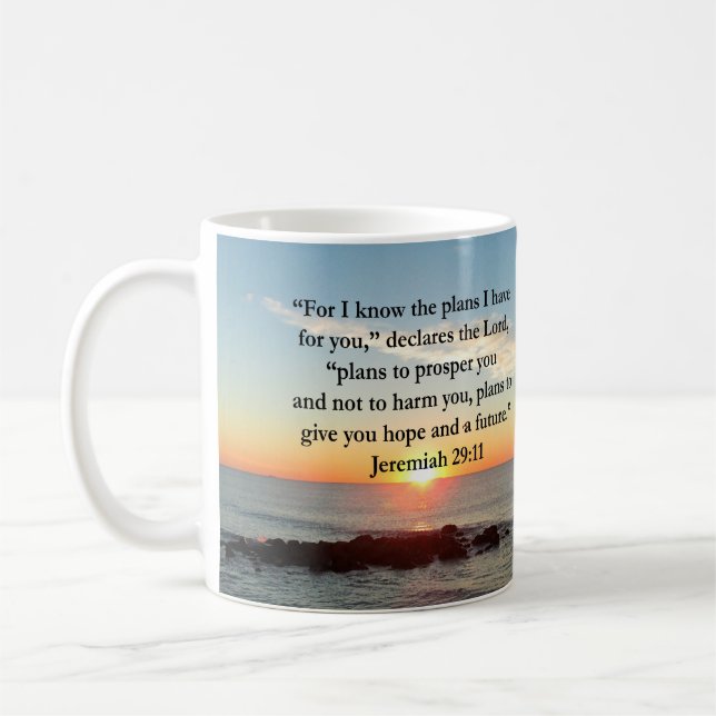 SERENE JEREMIAH 29:11 SUNRISE KAFFEMUGG (Vänster)
