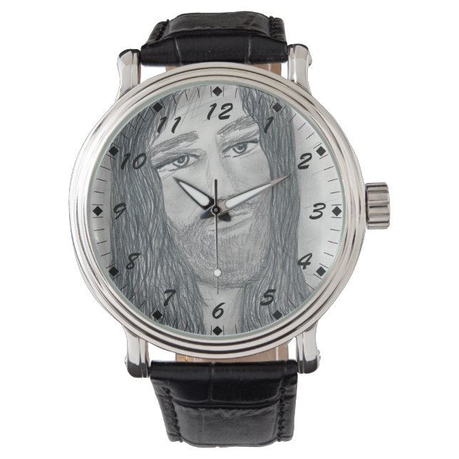 Serene Jesus Armbandsur (Framsida)