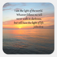 SERENE JOHN 8:12 SUNRISE ÖVER OCEAN