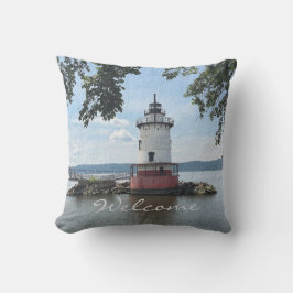 SERENE LIGHTHOUSE WELCOME OCH OPTIONAL NAMN KUDDE