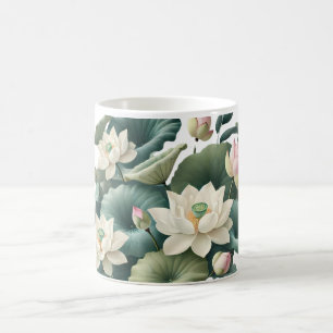 Serene Lotus Coffee Mugg