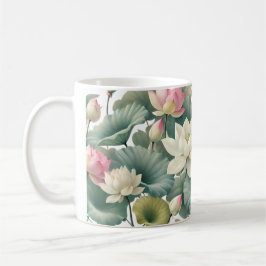 Serene Lotus Coffee Mugg