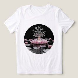 Serene Lotus Queen T-Shirt 👑 🌺