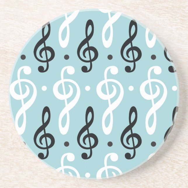 Serene Melodies Treble Clef Underlägg (Framsidan)