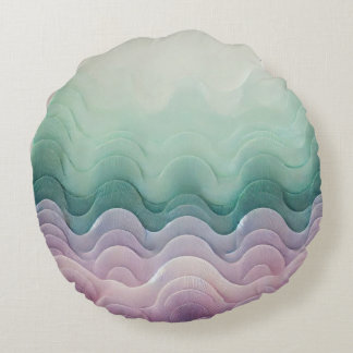 Serene Ombre Cushion Rund Kudde