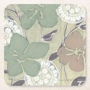 Serene Pastellkrita II Underlägg Papper Kvadrat