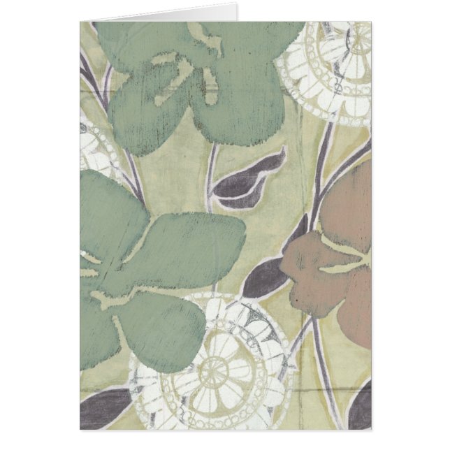 Serene Pastels II Hälsningskort (Framsidan)