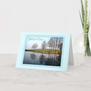 Serene Reflection of Nature, hämta brunstkort Kort